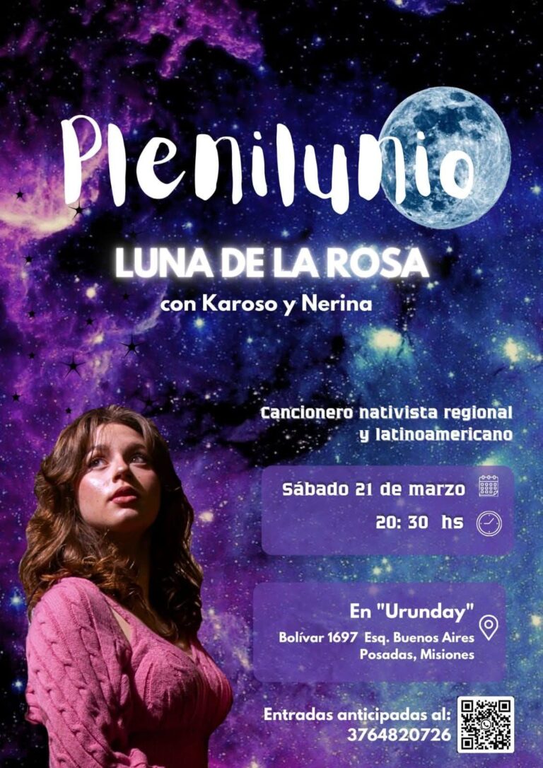 Plenilunio, Luna de la Rosa con Karoso y Nerina
