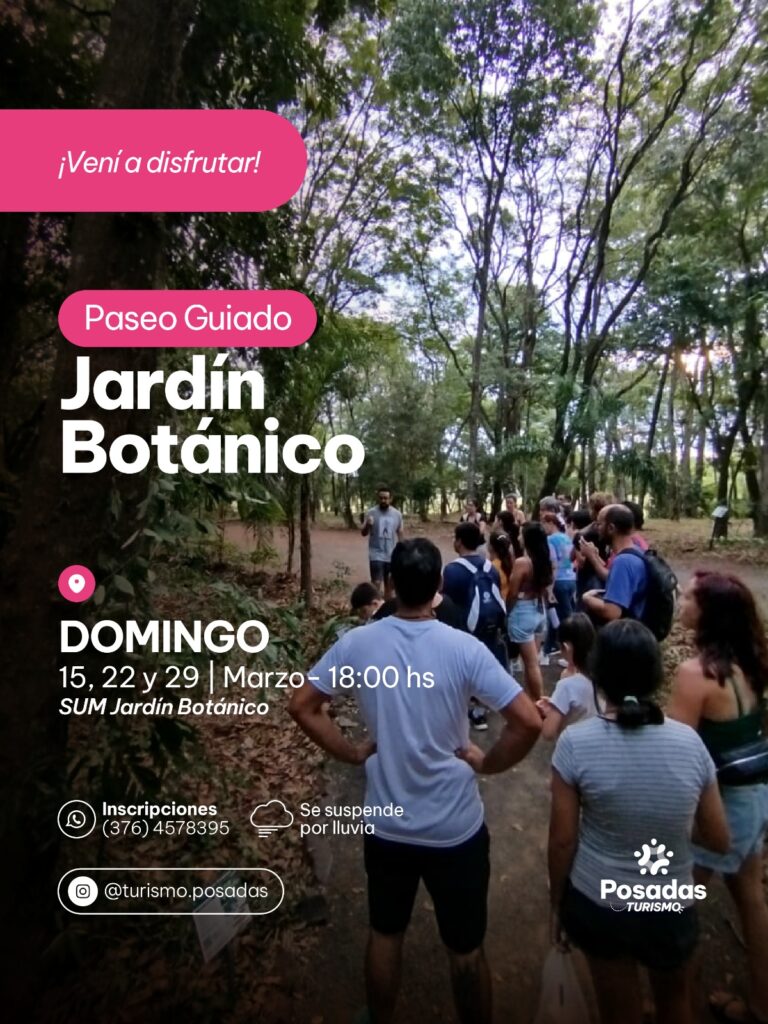 Paseo Guiado en el Jardín Botánico