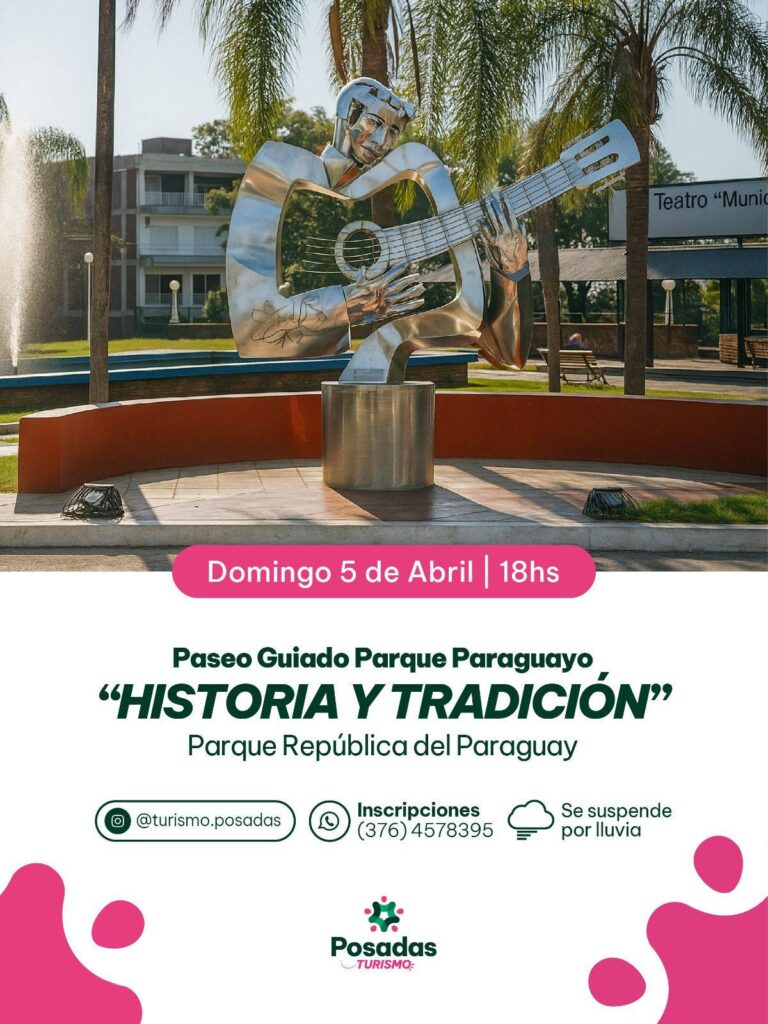 Paseo Guiado Parque Paraguayo «Historia y Tradición».