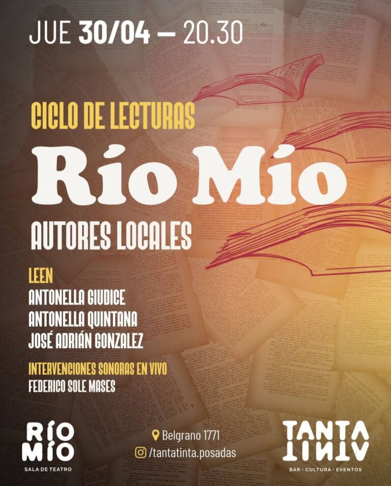 Ciclo de Lectura Río Mío
