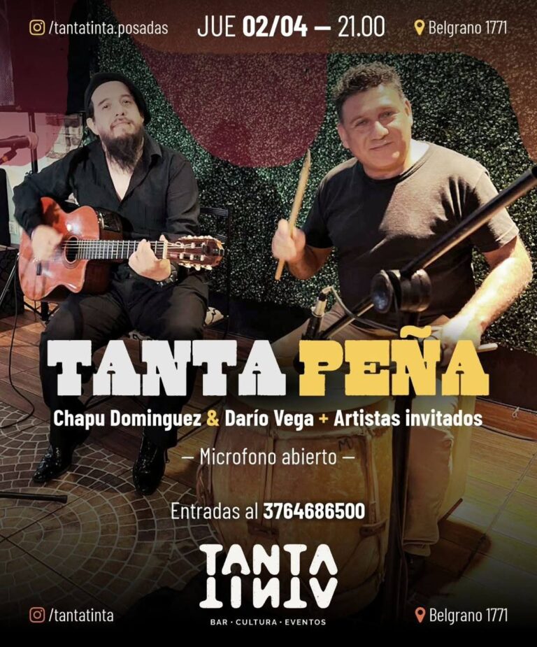 Tanta Peña, Chapu Domínguez & Darío Vega + Artistas invitados