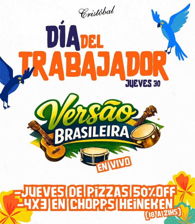 Día del Trabajador, presentación de Versão Brasileira