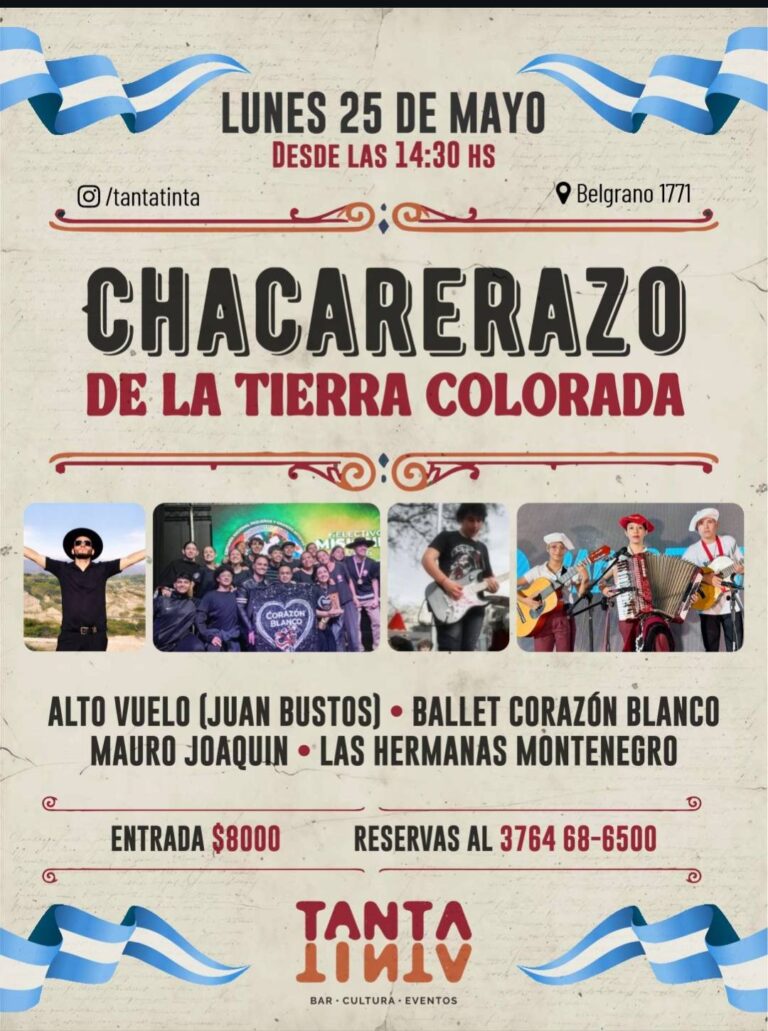 Chacarerazo de la Tierra Colorada
