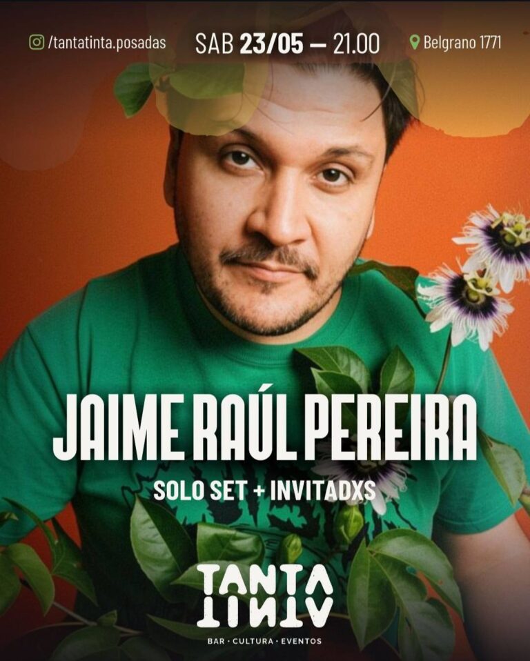 Jaime Raúl Pereira Solo Set + Invitados
