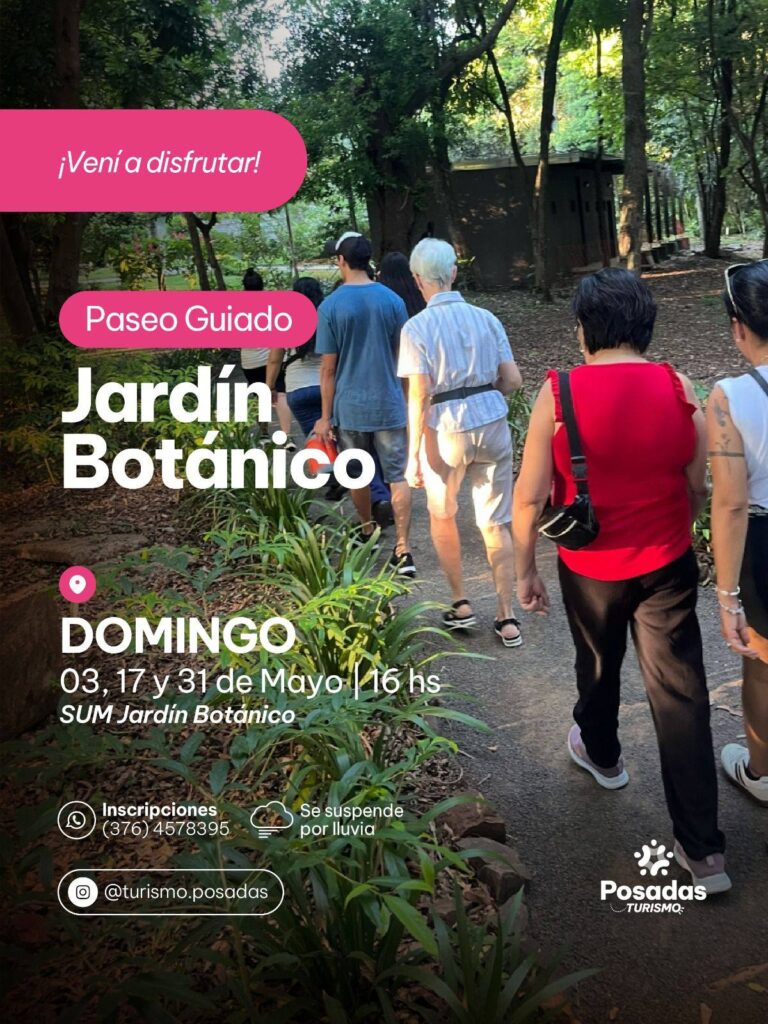 Paseo Guiado en el Jardín Botánico.