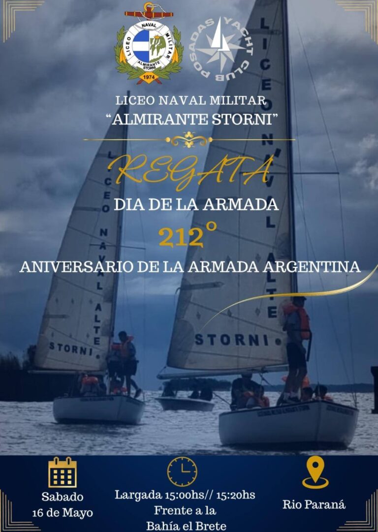 Regata por el 212° Aniversario de la Armada Argentina