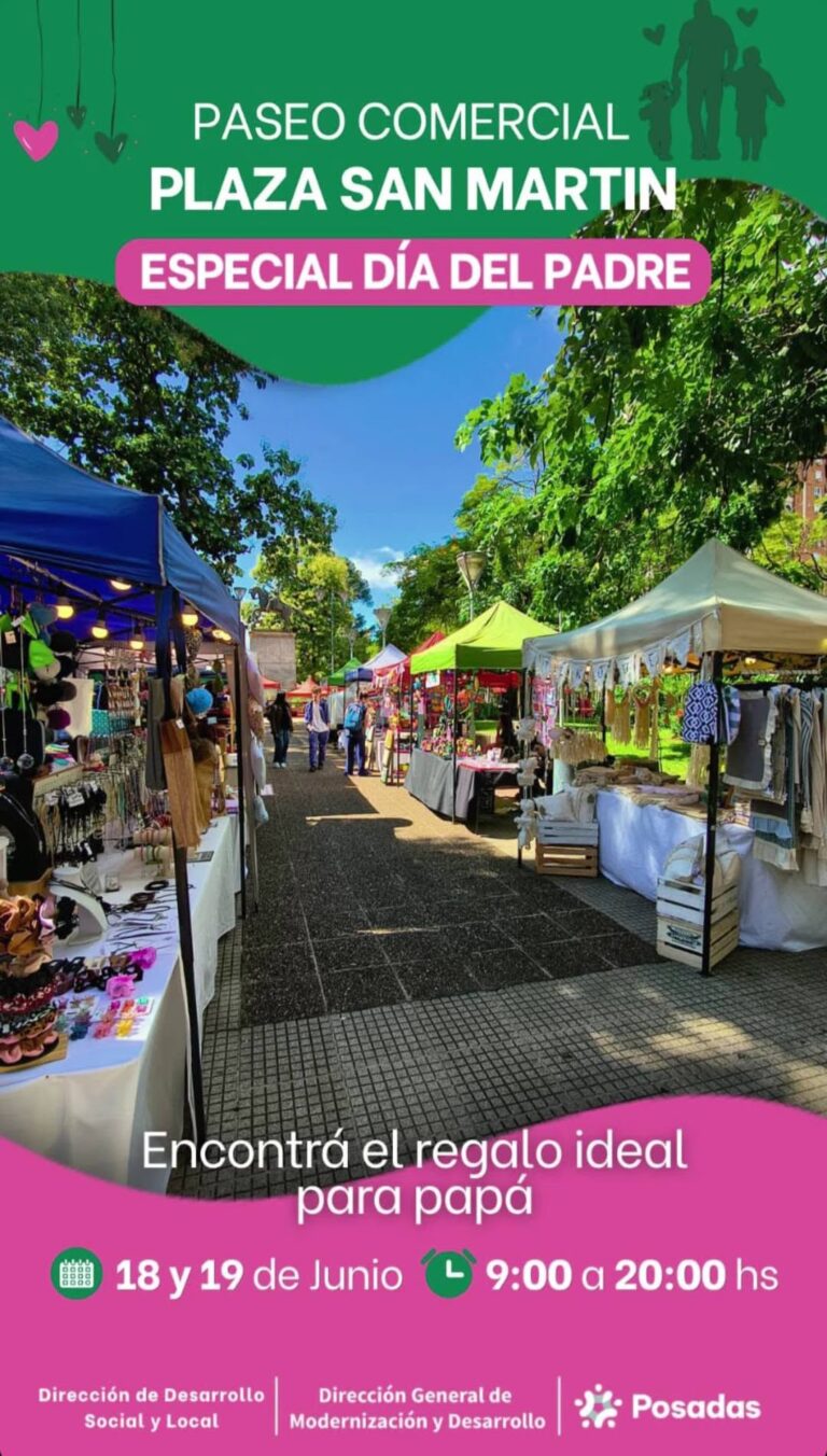 Paseo Comercial en la Plaza San Martín