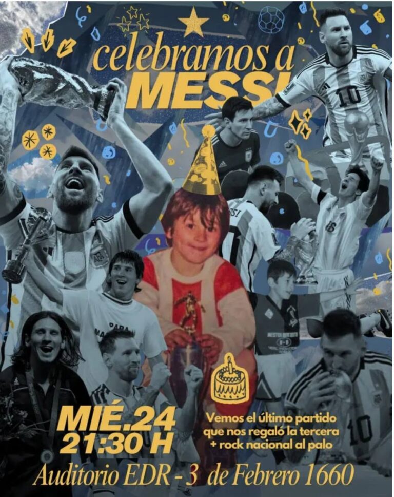 Celebramos a Messi