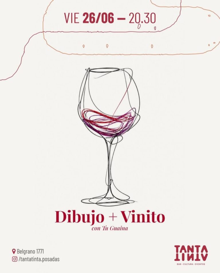 Dibujo + Vinito