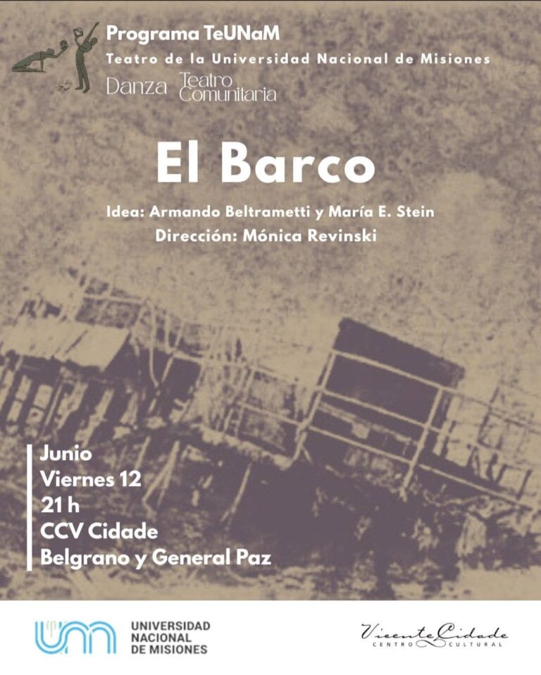 Programa TeUNaM presenta «El Barco»