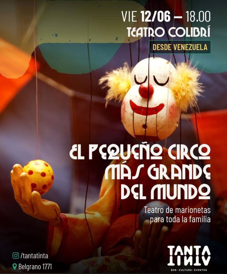 Teatro Colibrí presenta «El Pequeño Circo más grande del mundo»