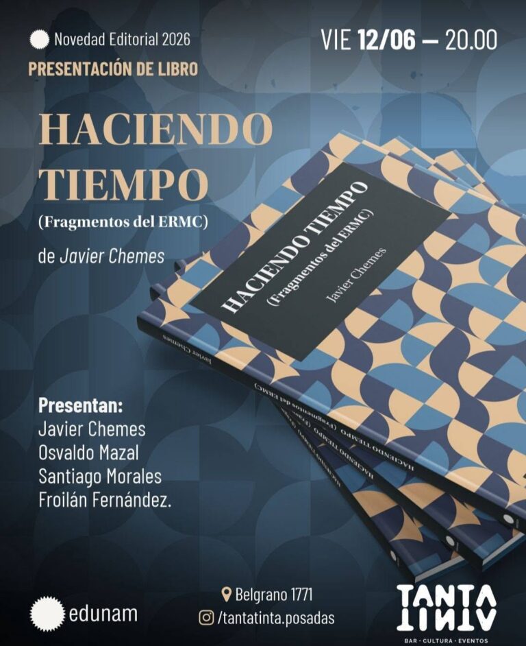 Presentación del libro «Haciendo Tiempo»