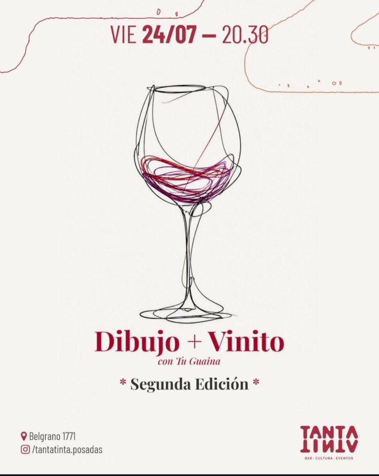 Dibujo + Vinito