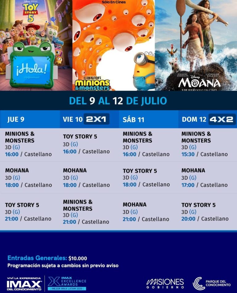«Toy Story 5», «Minions & Monsters» y «Mohana»
