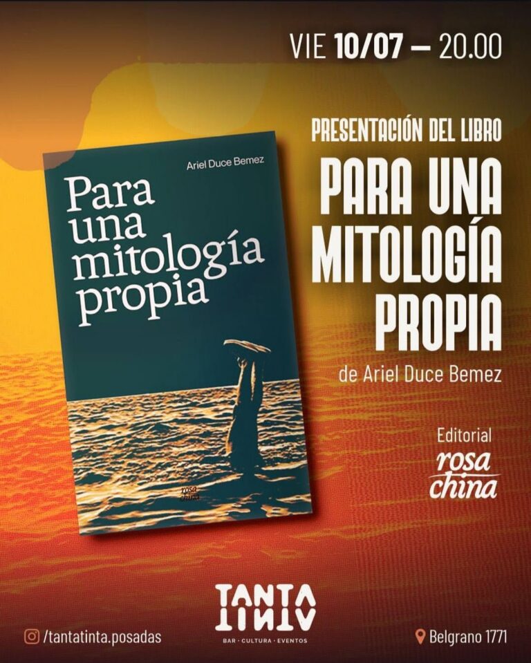 Presentación del libro «Para una Mitología Propia»