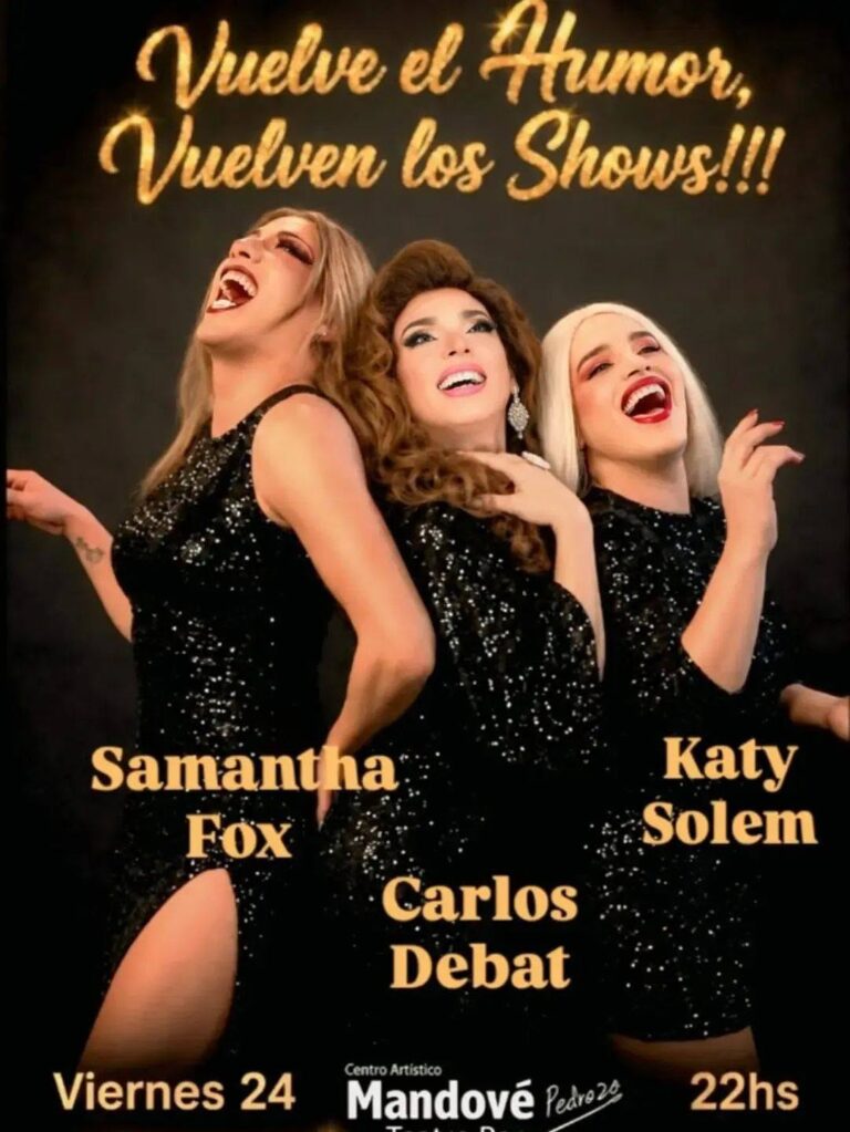 KATY SOLEM + SAMANTHA FOX + CARLOS DEBAT