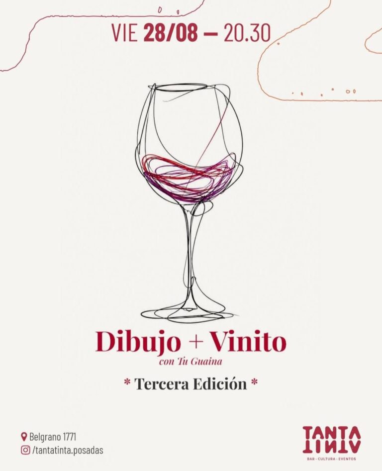 Dibujo + Vinito