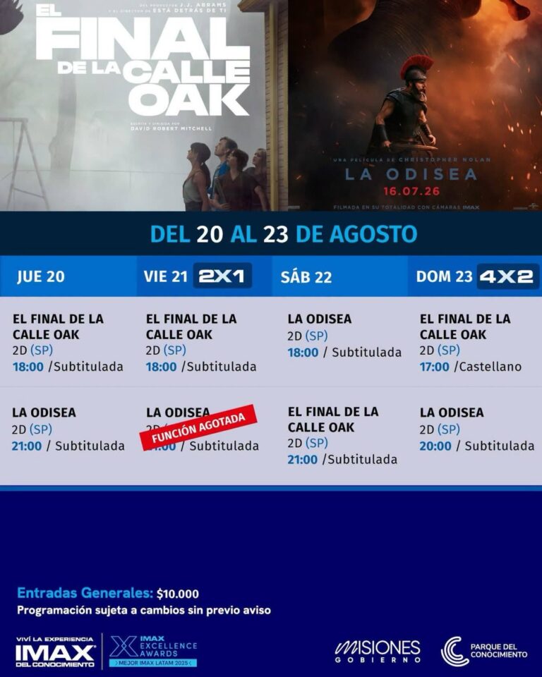 «El Final de la Calle Oak» y «La Odisea»