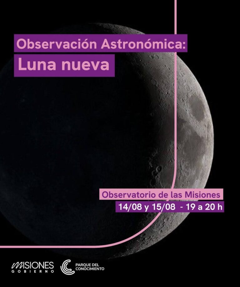Observación Astronómica: Luna nueva