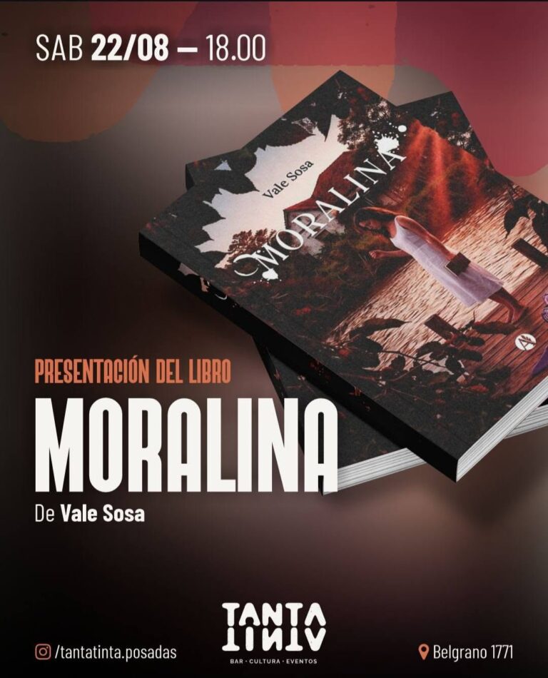 Presentación del libro «Moralina», de Vale Sosa