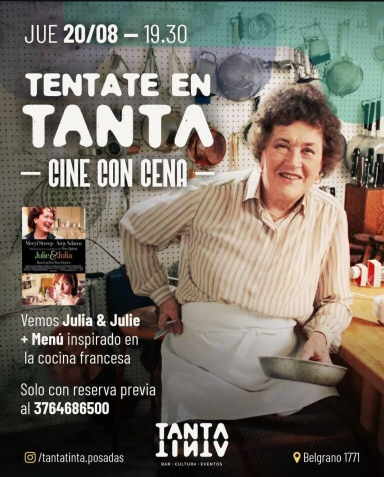 Tentate en Tanta : Cine con Cena