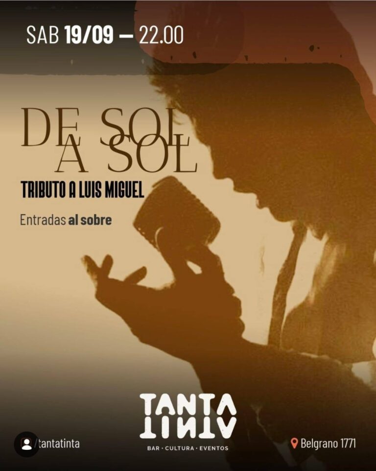 De Sol a Sol, tributo a Luis Miguel