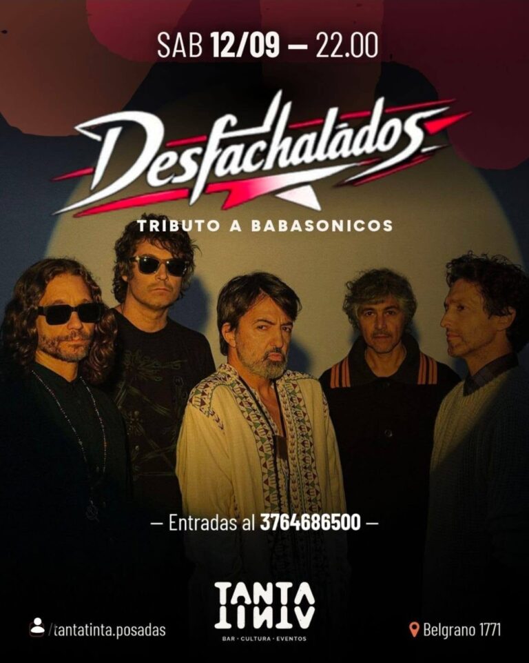 Desfachatados: tributo a Babasónicos