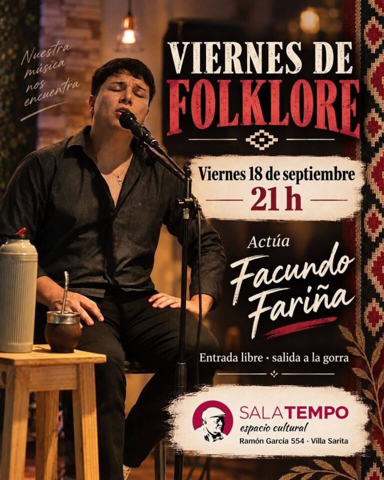 Viernes de Folklore: Facundo Fariña