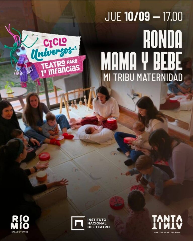 Teatro para 1ras infancias: Ronda mamá y bebé