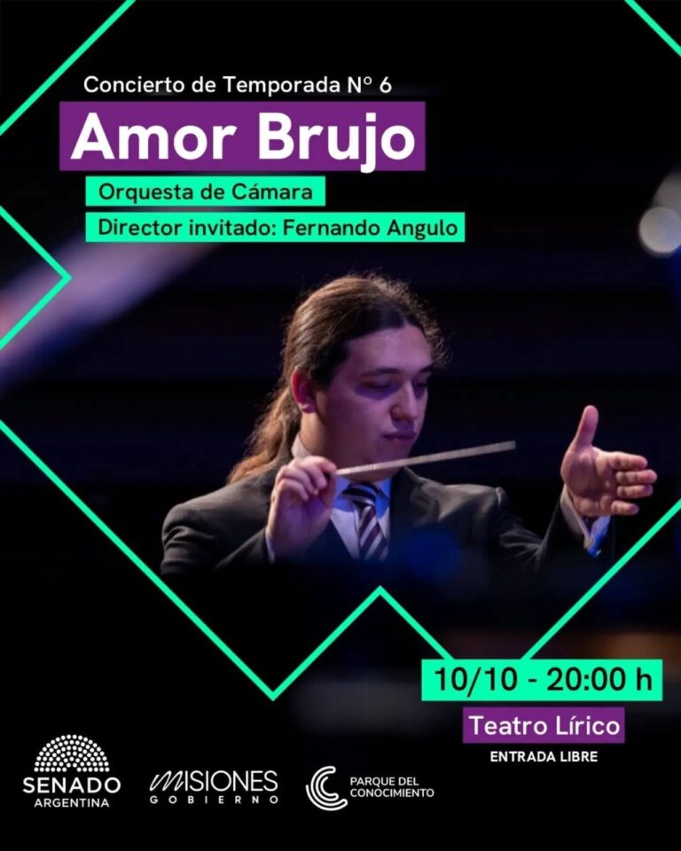 Amor Brujo: Orquesta de Cámara dirigida por Fernando Angulo
