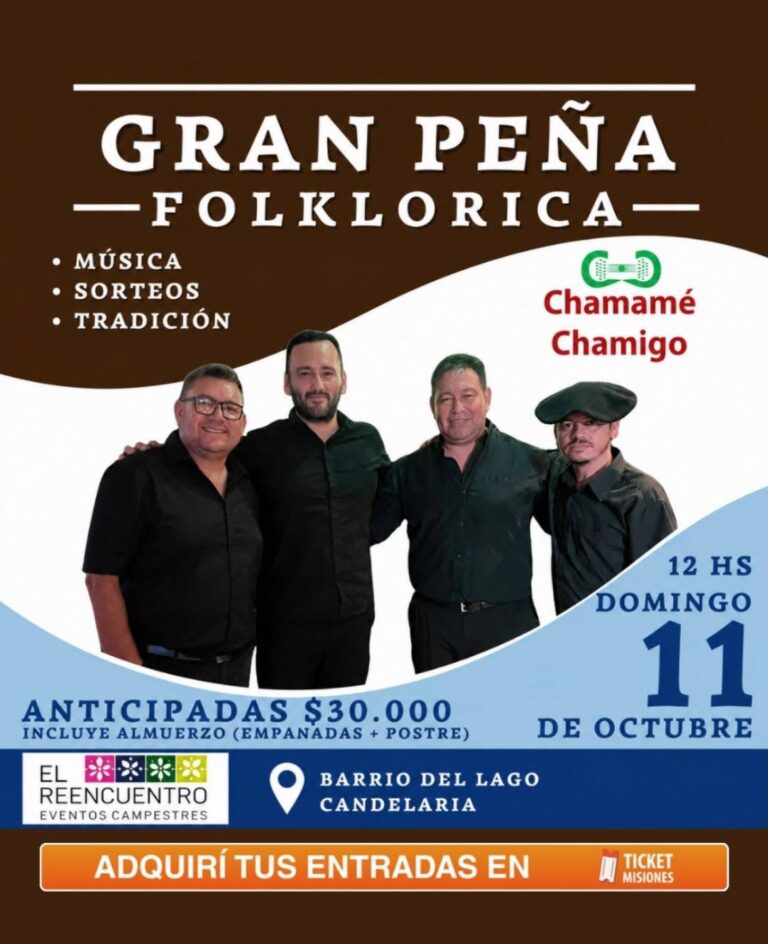 Gran Peña Folklórica con Chamamé Chamigo